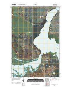 Grahams Island 2011 topographic map thumbnail