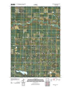 Kreiser Lake 2011 topographic map thumbnail