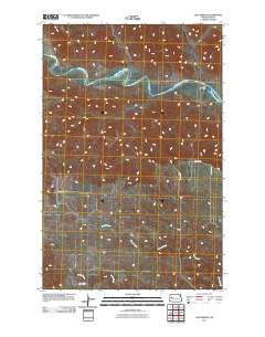 Lost Bridge 2011 topographic map thumbnail