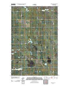 Lambs Lake 2011 topographic map thumbnail