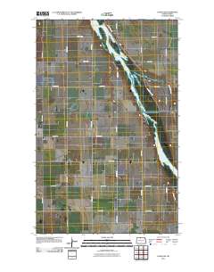Landa SW 2011 topographic map thumbnail