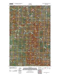 Hungry Man Butte 2011 topographic map thumbnail