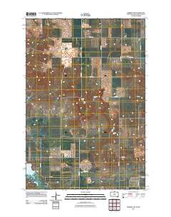Herreid NW 2011 topographic map thumbnail
