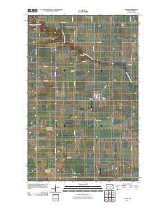 Lankin 2011 topographic map thumbnail