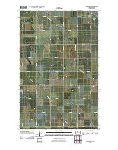 Lansford SW 2011 topographic map thumbnail