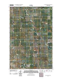 Hailstone Butte 2011 topographic map thumbnail