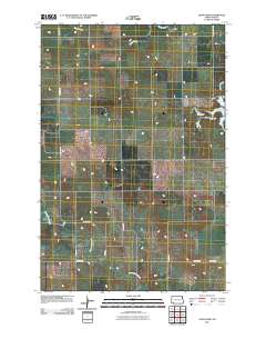 Liens Dams 2011 topographic map thumbnail