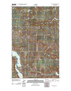 Lunds Valley 2011 topographic map thumbnail