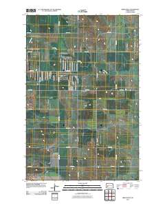 Hirschville 2011 topographic map thumbnail