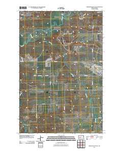 Medicine Butte NE 2011 topographic map thumbnail