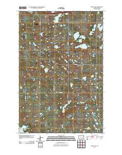 Medina SW 2011 topographic map thumbnail