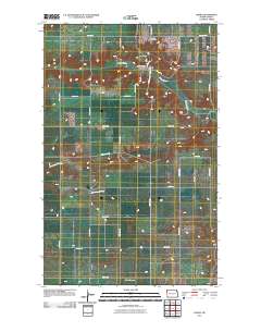 Hanks 2011 topographic map thumbnail