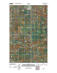 Grenora 2011 topographic map thumbnail
