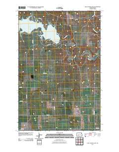 Lake Tschida East 2011 topographic map thumbnail