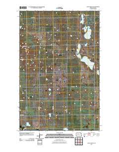 Lake Vernon 2011 topographic map thumbnail