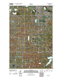 Lehr SW 2011 topographic map thumbnail