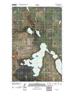 Pekin NW 2011 topographic map thumbnail