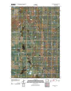 Pillsbury SW 2011 topographic map thumbnail