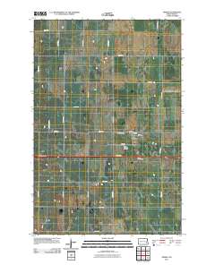 Oriska 2011 topographic map thumbnail