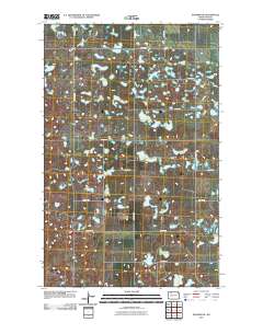 Palermo NE 2011 topographic map thumbnail