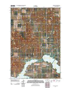 Pollock 2011 topographic map thumbnail