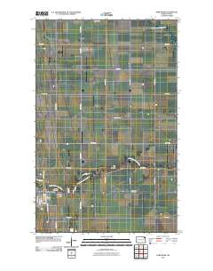 Park River 2011 topographic map thumbnail