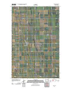 Pisek 2011 topographic map thumbnail