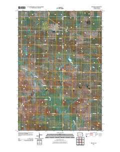 Reeder 2011 topographic map thumbnail