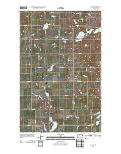 Plaza SE 2011 topographic map thumbnail