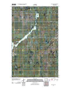 Rock Lake 2011 topographic map thumbnail