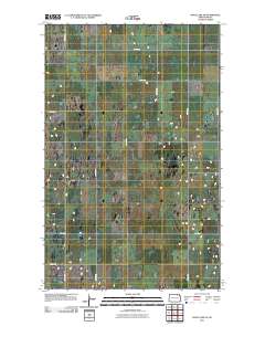Rock Lake SE 2011 topographic map thumbnail
