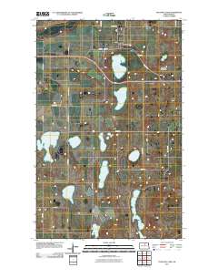 Pleasant Lake 2011 topographic map thumbnail