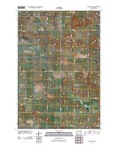 Pearl Butte 2011 topographic map thumbnail