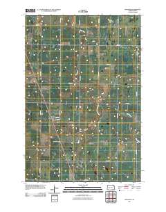Monango 2011 topographic map thumbnail