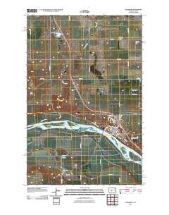 Washburn 2011 topographic map thumbnail