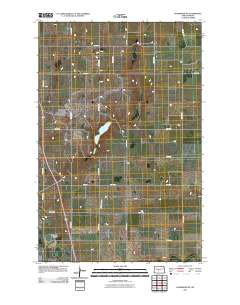 Washburn NE 2011 topographic map thumbnail