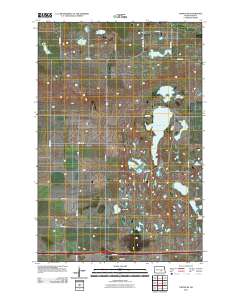Tappen NE 2011 topographic map thumbnail