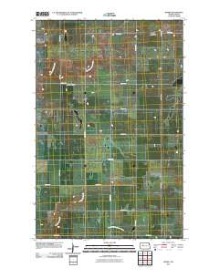 Wabek 2011 topographic map thumbnail