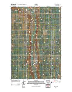 Ypsilanti 2011 topographic map thumbnail