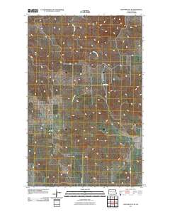 Watford City NE 2011 topographic map thumbnail