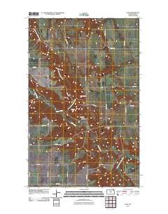 Vang 2011 topographic map thumbnail
