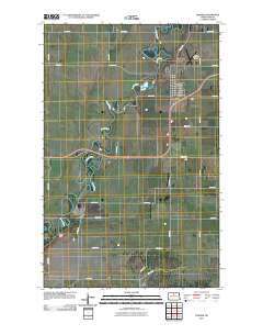 Towner 2011 topographic map thumbnail