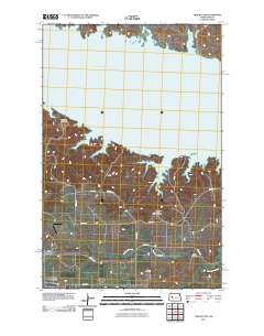 Twin Buttes 2011 topographic map thumbnail
