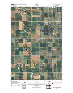 South of Wahpeton 2011 topographic map thumbnail