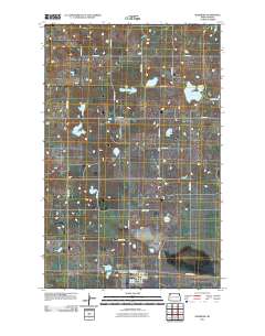 Wildrose 2011 topographic map thumbnail