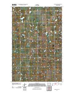 Benedict SW 2011 topographic map thumbnail