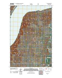 Banks 2011 topographic map thumbnail