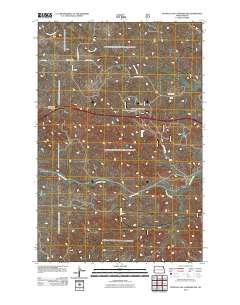 Buffalo Gap Campground 2011 topographic map thumbnail