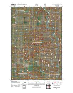 Deep Creek South 2011 topographic map thumbnail