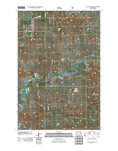 Lookout Butte 2011 topographic map thumbnail